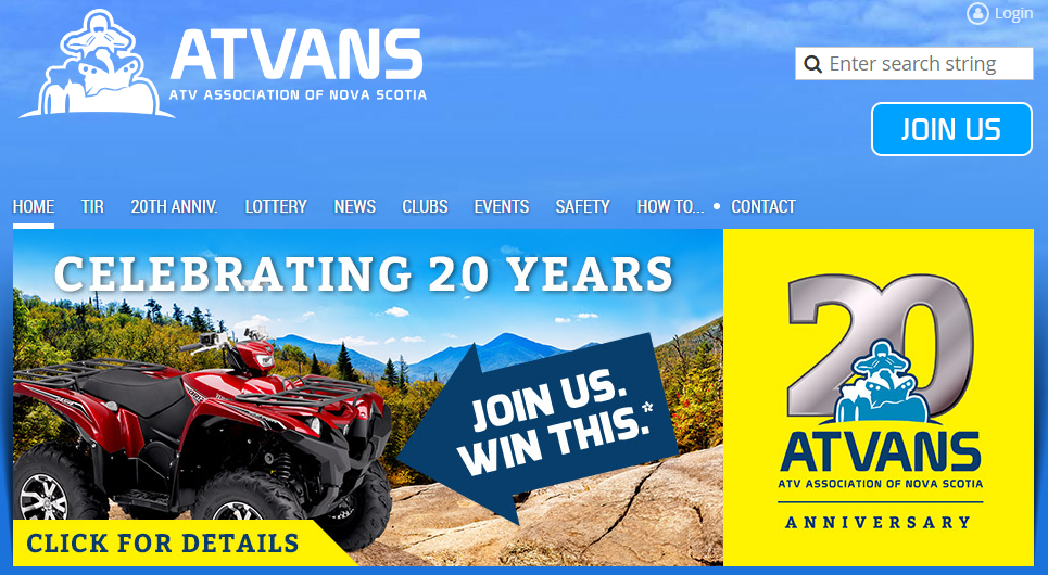 ATVANS Subscription Website Examples