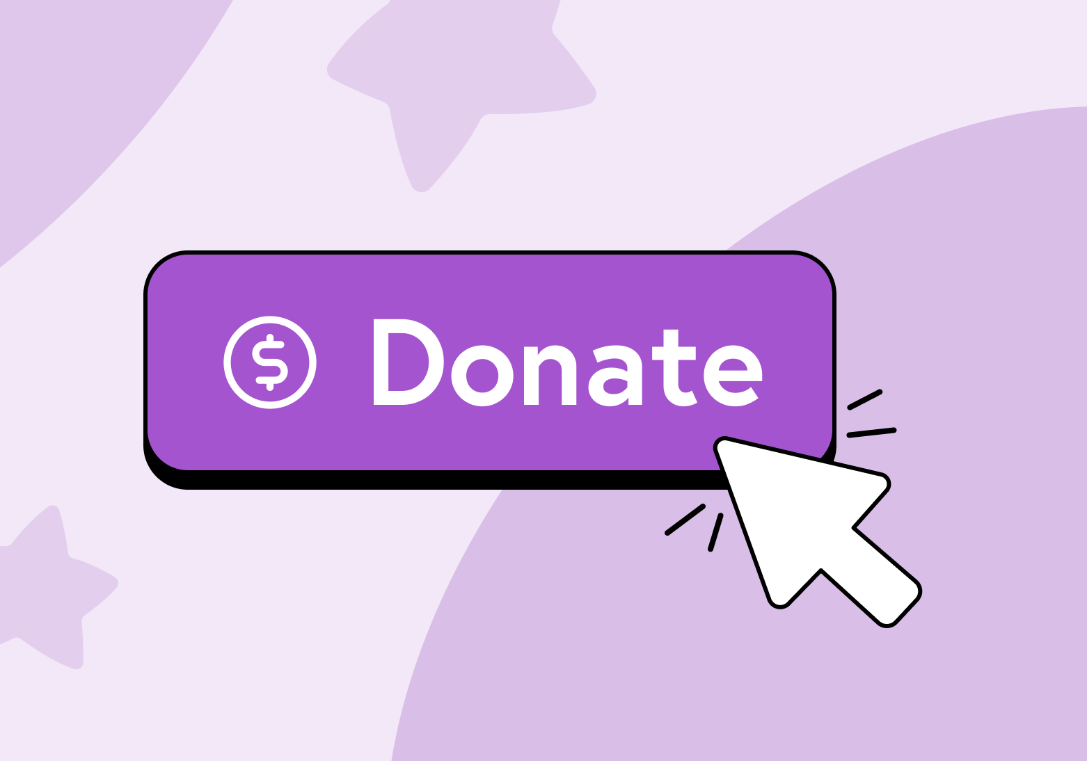 Make a must click donation button for your nonprofit website