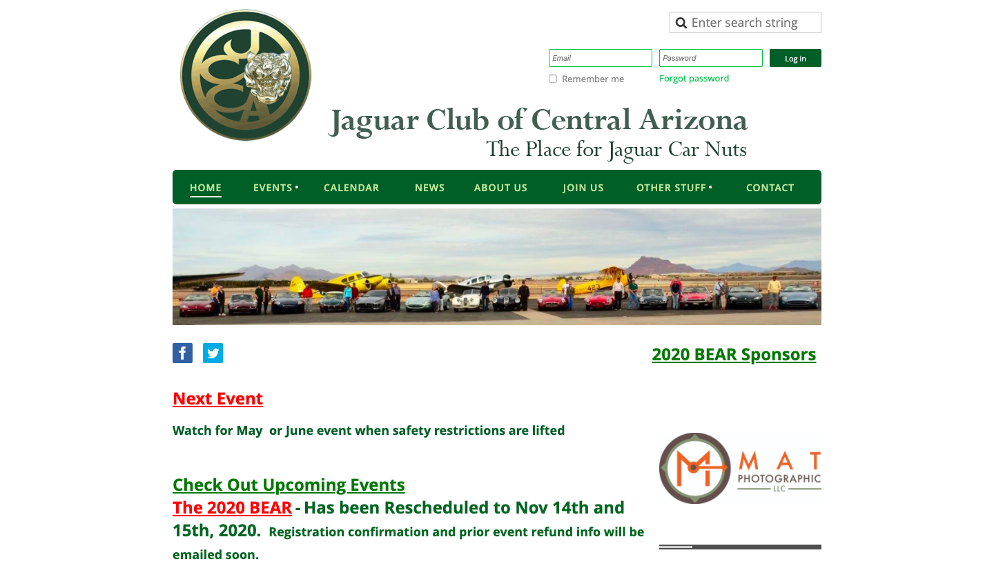 Jaguar Club of Central Arizona